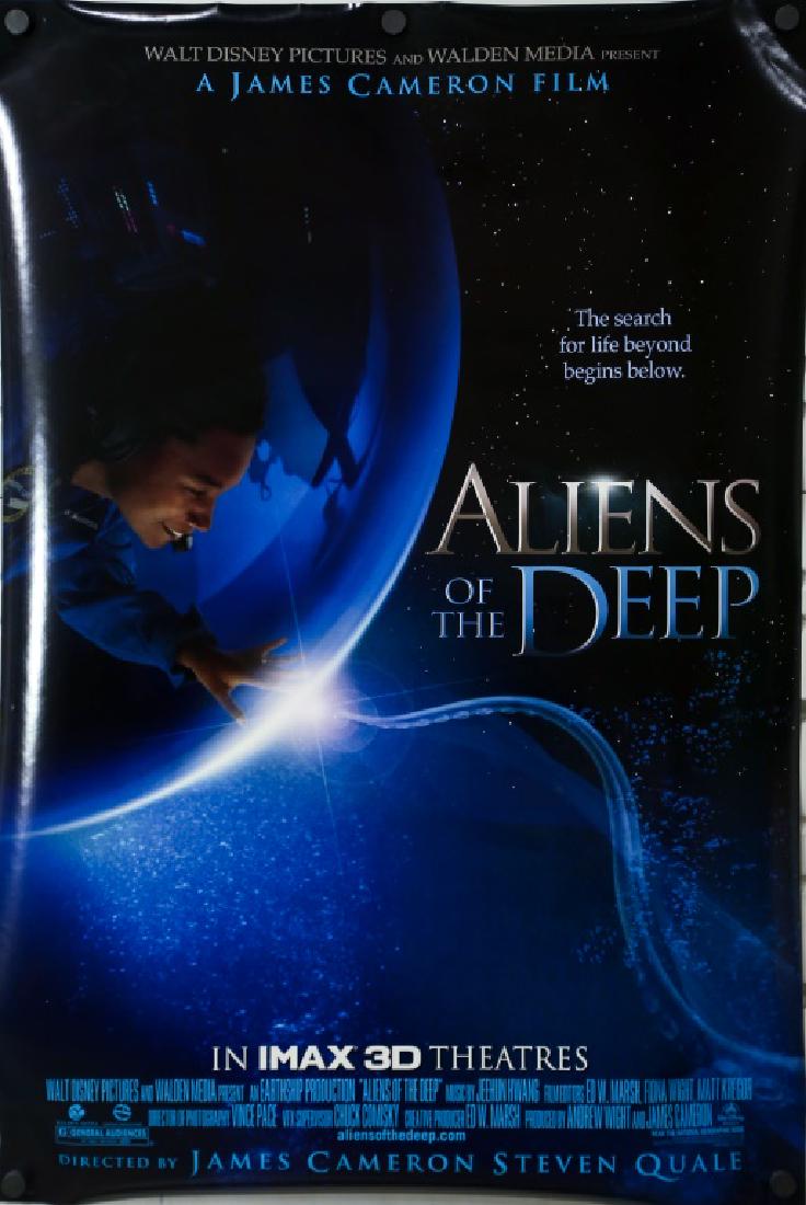 ALIENS OF THE DEEP. (DOUBLE SIDED): ALIENS OF THE DEEP. (DOUBLE SIDED) Height: 41 in. by Width: 27