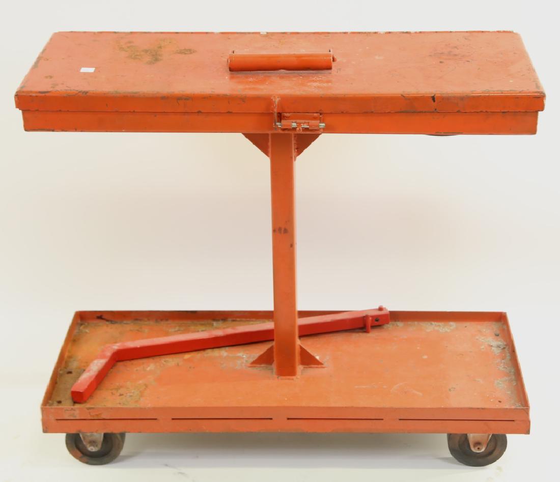 TOOL WORK TABLE: TOOL WORK TABLE Height: 29 in. by Width: 31 in. by Depth: 12 in.