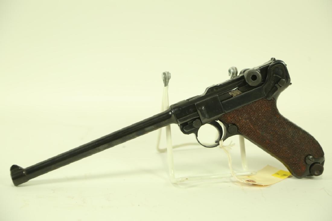 LUGER 1906 9 MM PISTOL. MADE 19028, 1ST MILITARY C: LUGER 1906 9 MM PISTOL. MADE 19028, 1ST MILITARY CONTRACT CALIBER: 9MM SERIAL NUMBER: 8622 (L1198)