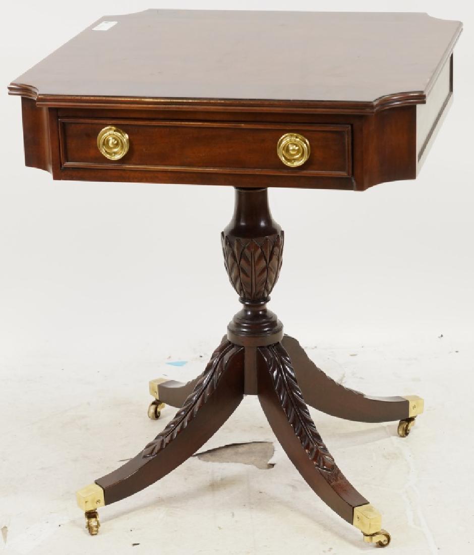 CENTURY MAHOGANY LAMP TABLE (1 of 2)