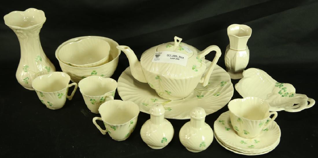 17 PIECE BELLEEK CHINA SET (1 of 1)
