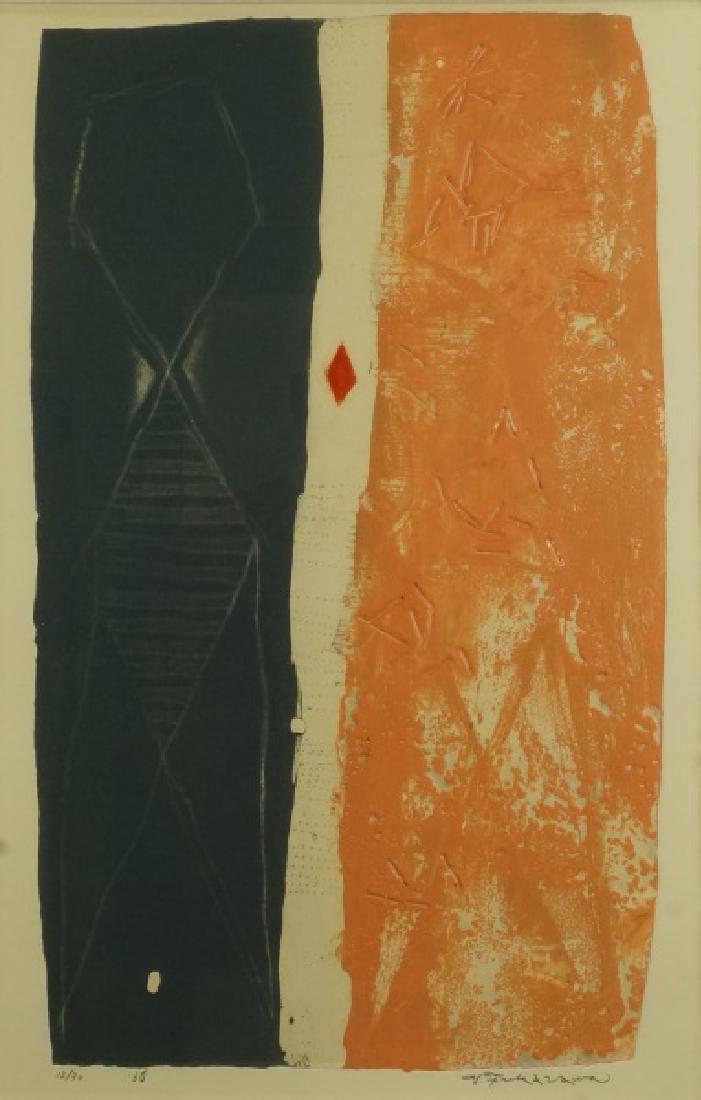 FUJIO KATSUMOTO "UNTITLED" LITHOGRAPH (1 of 4)