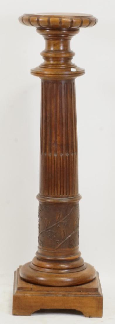 FLUTED COLUMN PEDESTAL (1 of 2)
