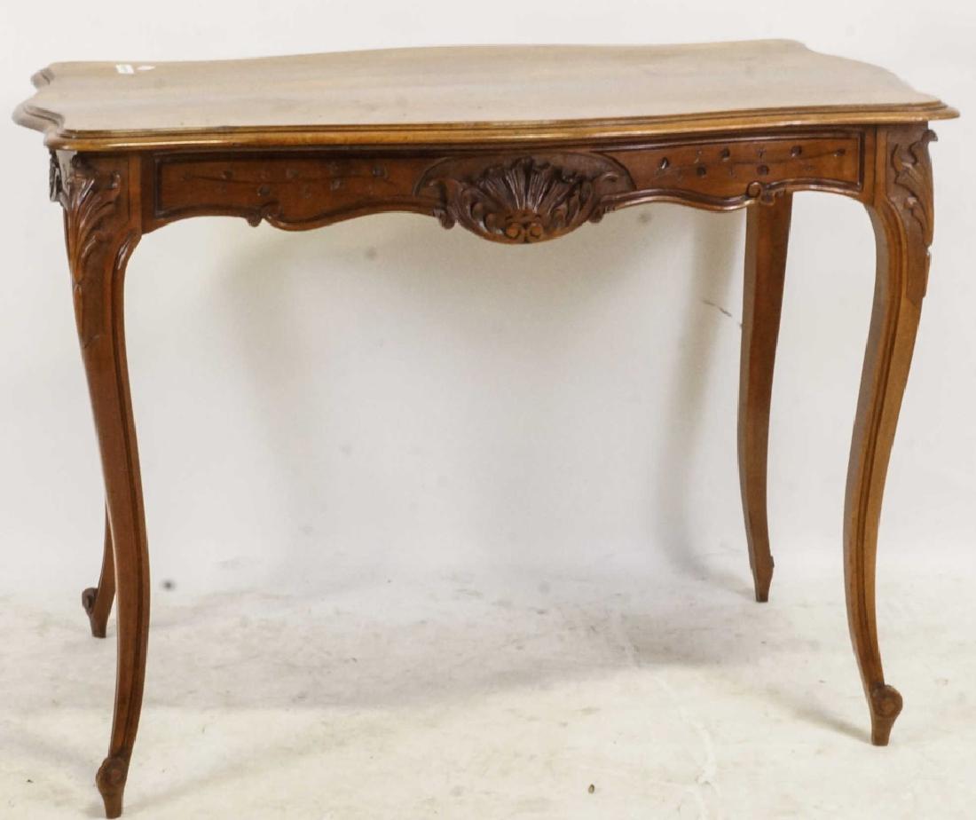 19th CENTURY COUNTRY FRENCH TEA TABLE (1 of 2)