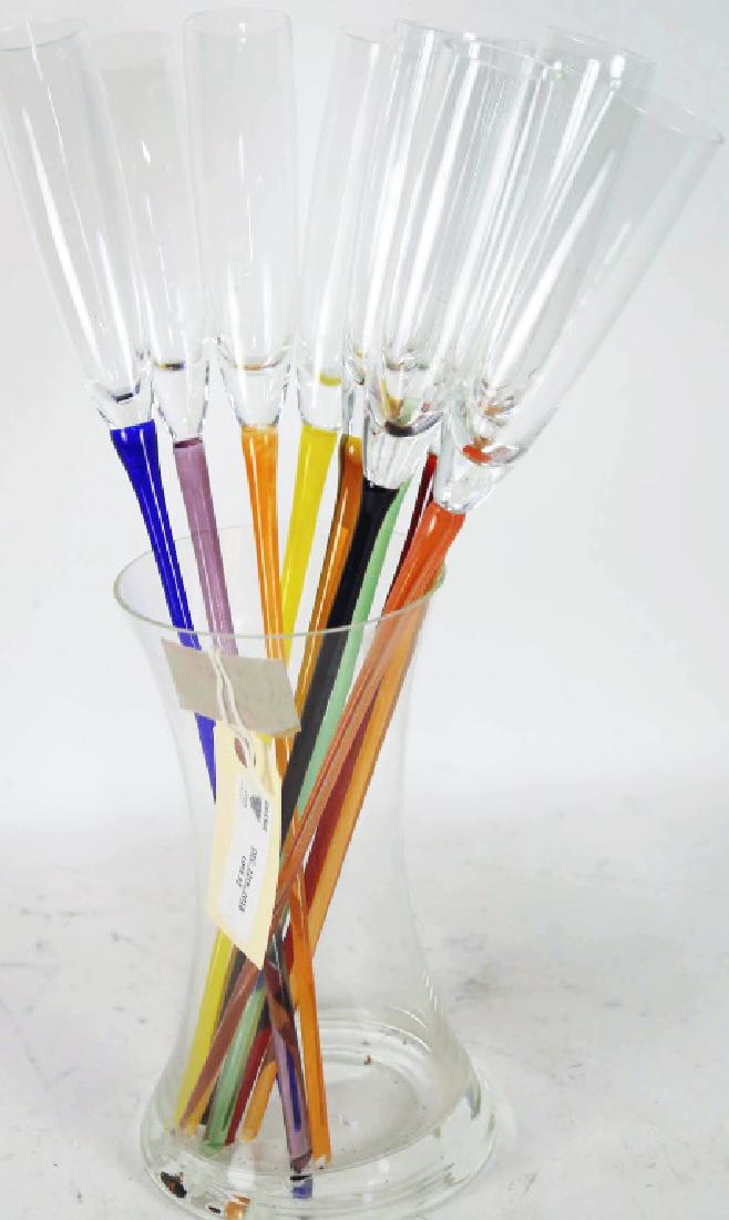 SET OF TWELVE ROSENTHAL CHAMPAGNE FLUTES (1 of 3)