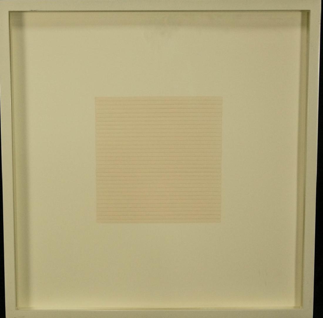 AGNES MARTIN LITHOGRAPH (1 of 4)