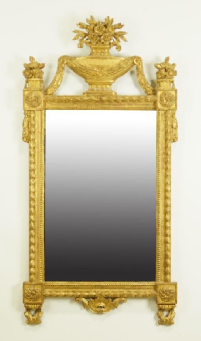 VINTAGE ITALIAN NEOCLASSICAL TASTE FRAMED MIRROR (1 of 3)