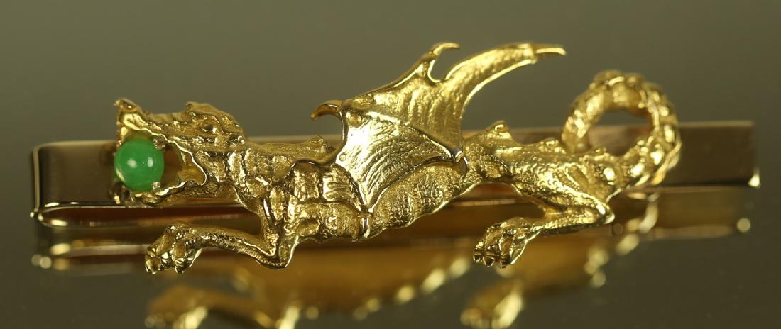 TIFFANY & CO 14KT YELLOW GOLD TIE PIN (1 of 4)