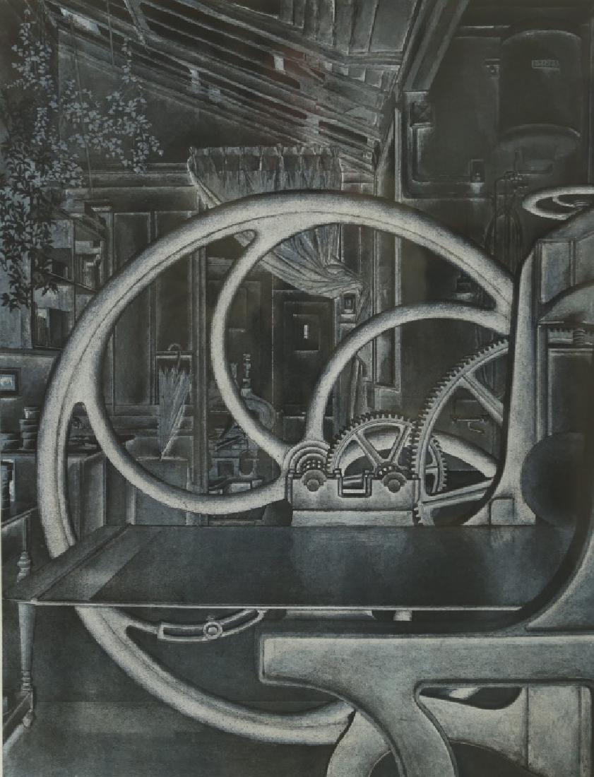ERIK DESMAZIERES "ATELIER RENE TAZE" ETCHING (1 of 2)