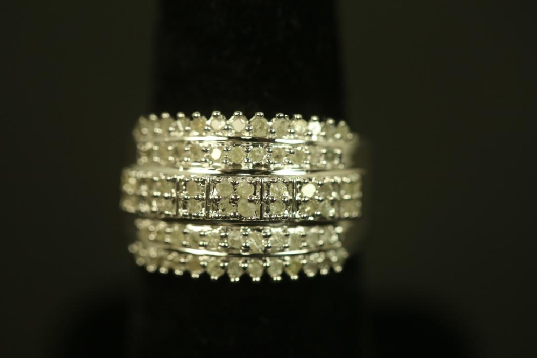 1 CT. DIAMOND DINNER RING: 1 CT. DIAMOND DINNER RING