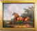 "TRAINING A CHESTNUT HUNTER ON THE ROAD" GICLEE - 2