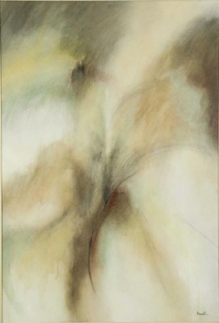 LG. MICHAEL KENNETH "TO THE SEA" OIL ON CANVAS: LG. MICHAEL KENNETH "TO THE SEA" OIL ON CANVAS. Height: 52 & 43 in. by Width: 38 & 29 in.