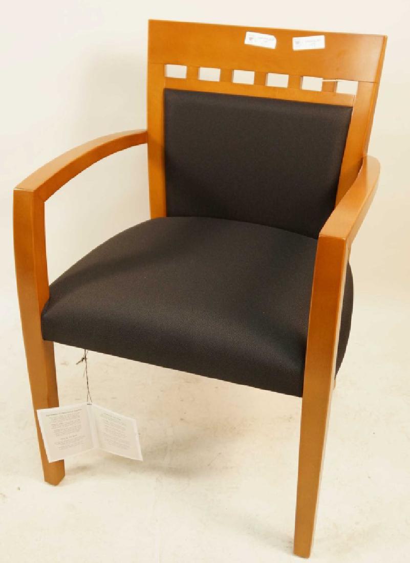 BIEDERMEIER STYLE ARMCHAIR: BIEDERMEIER STYLE ARMCHAIR Height: 34 in. by Width: 23 in. by Depth: 20