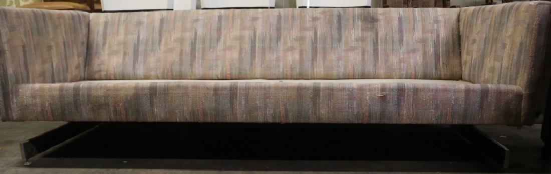 MID-CENTURY MODERN SOFA: MID-CENTURY MODERN SOFA. Height: 26 in. by Width: 86 in. by Depth: 24