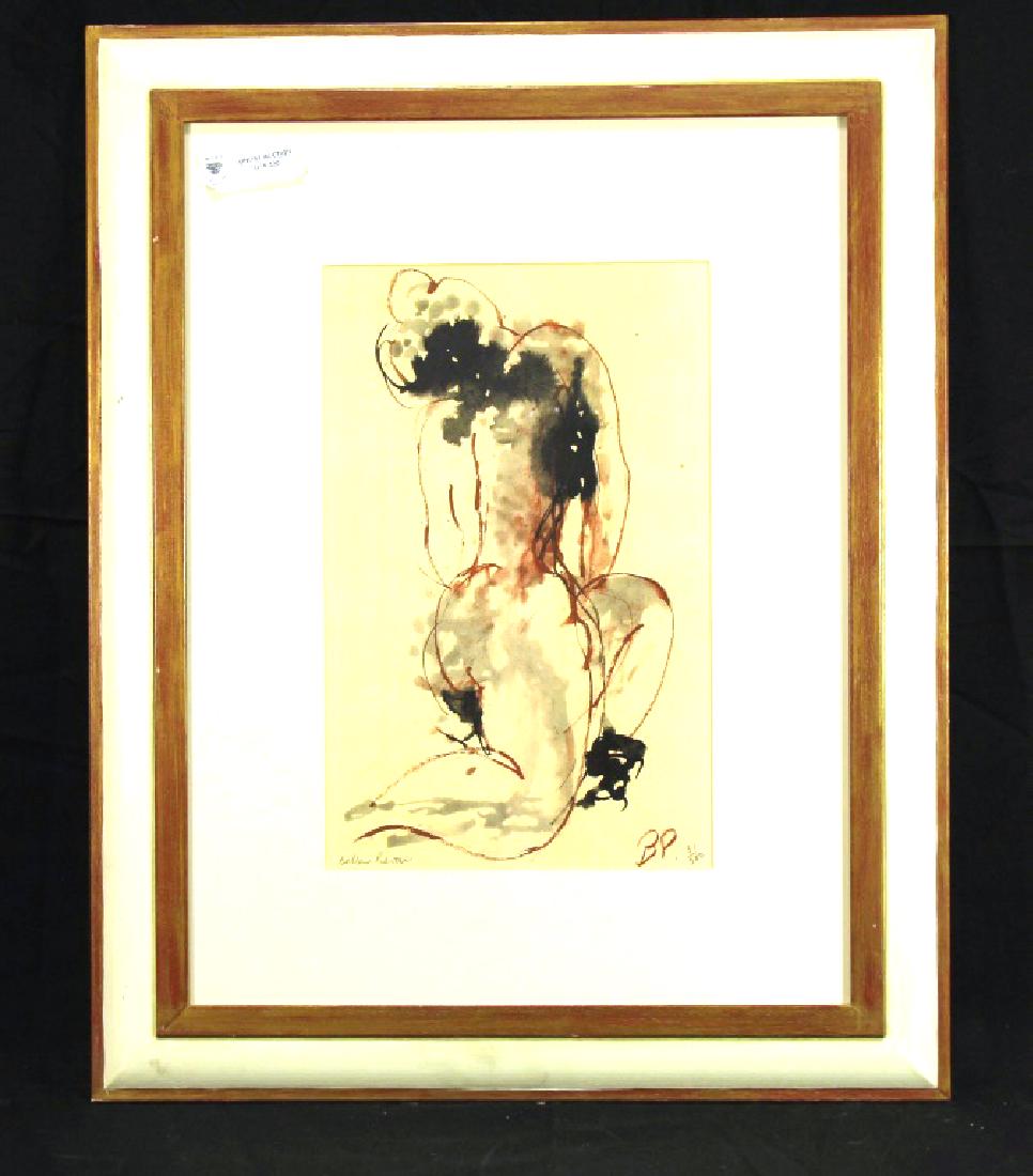 BELLA PIERONI, NUDE WOMAN: BELLA PIERONI, NUDE WOMAN. 51/500 Height: 28.5 in. by Width: 33 in.