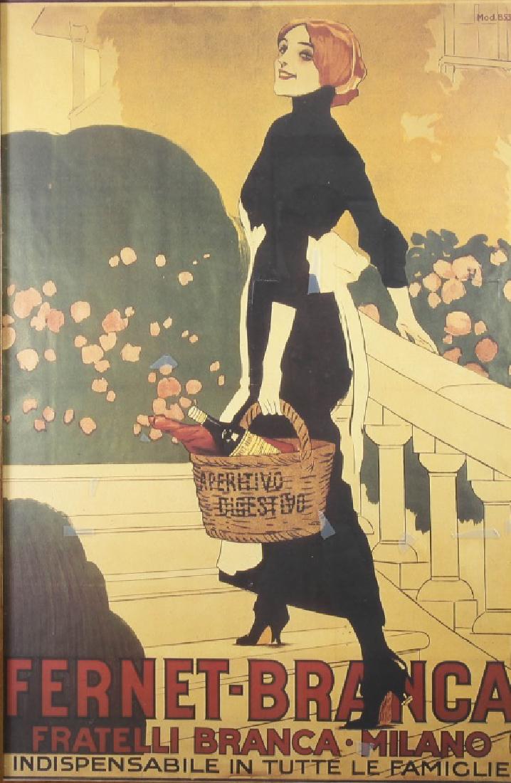 FERNET- BRANCA APERITIVO FOOD & DRINK POSTER (1 of 2)