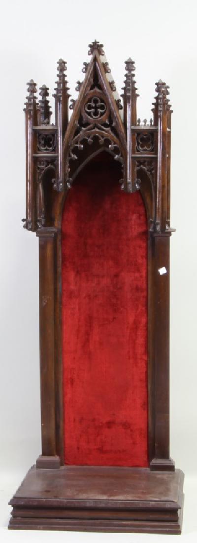 FRENCH GOTHIC REVIVA L ALTAR NICHE (1 of 4)