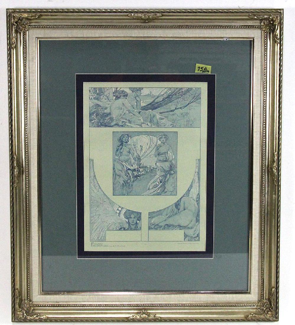 MOCHA ALPHONSE POSTER: ALPHONSE MUCHA POSTER Height: 29 in. by Width: 25 in.