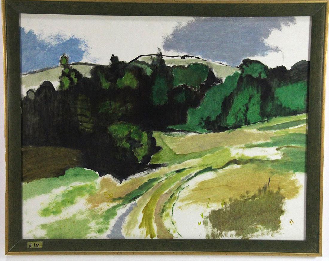 JOHN HANSEGGER: ORIGINAL JOHN HANSEGGER Height: 25 in. by Width: 31 in.