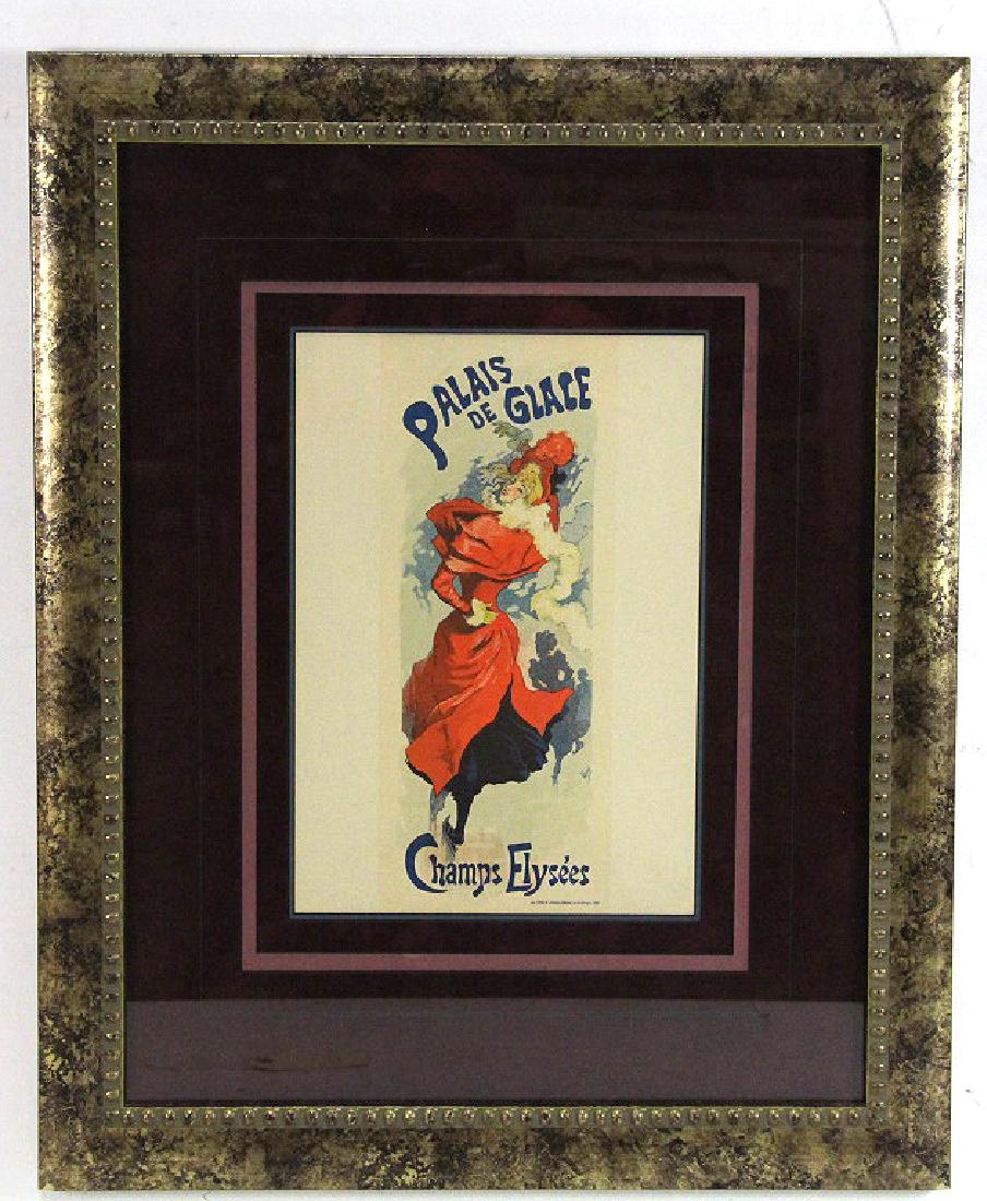 JULES CHERET "PALAIS DE GLACE": JULES CHERET "PALAIS DE GLACE" Height: 26.5 in. by Width: 21.5 in.
