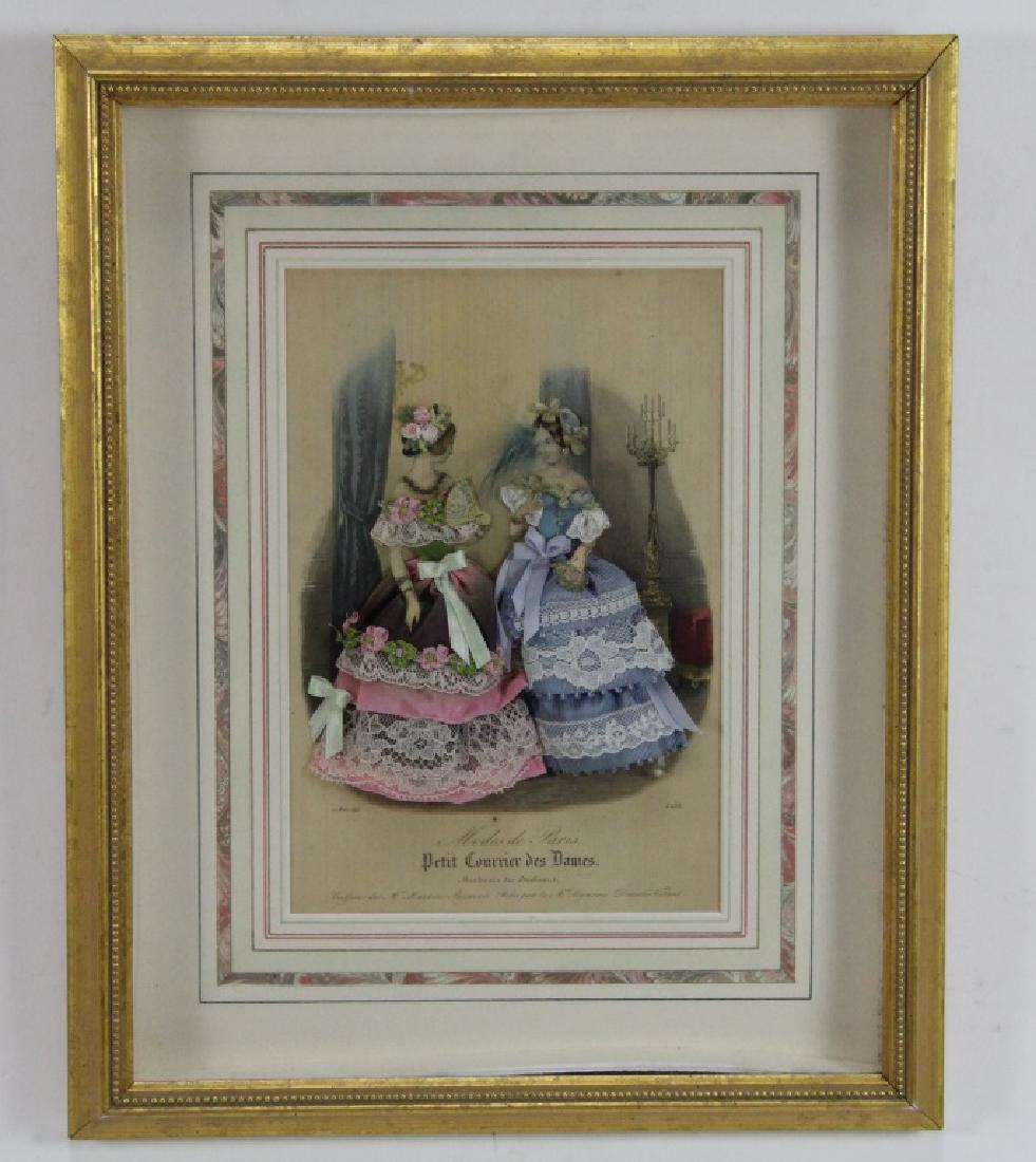 PETIT COURRIER DES DAMES: PETIT COURRIER DES DAMES Height: 16 in. by Width: 13 in.