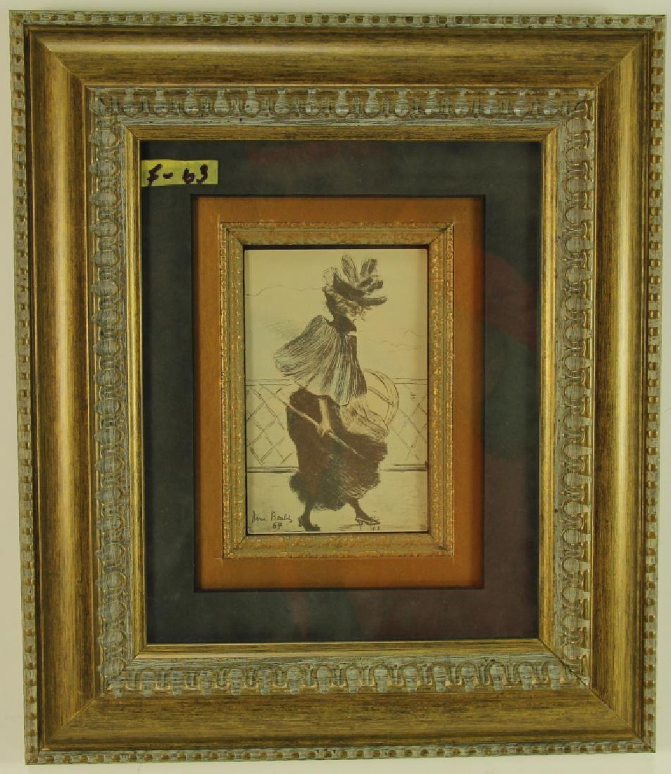 HENRI BOUTET: HENRI BOUTET Height: 14 in. by Width: 12 in.