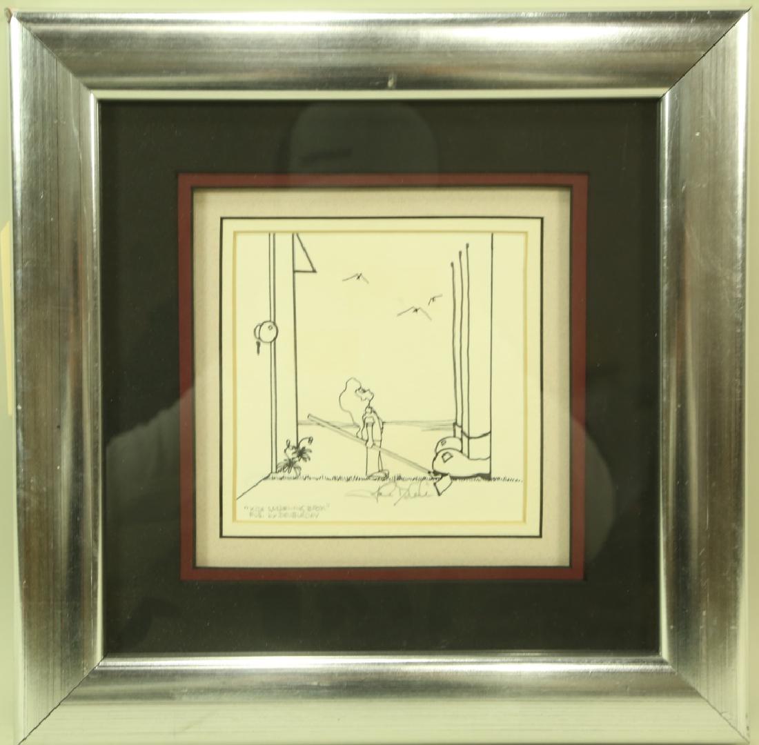 JOHN DELULIO: JOHN DELULIO ORGINAL DRAWING FOR PUBLISHED CHILDREN'S GARDENING BOOK Height: 12.5 in. by Width: 12.5 in.