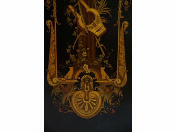 Toire cabinet with inlay - 7