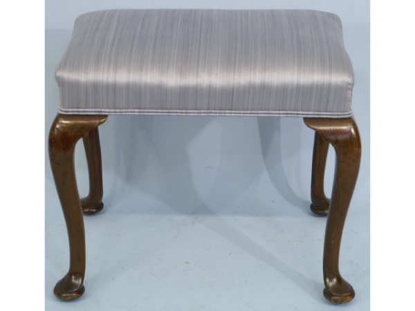 Queen Anne style stool.