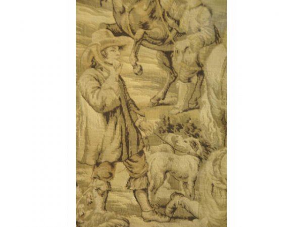French, machine made tapestry. - 5