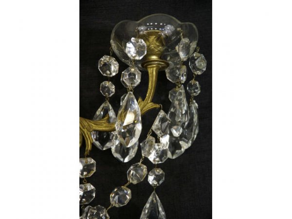Pair of Empire style, ornate sconces. - 3
