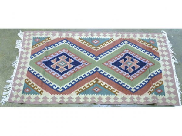 Western throw rug