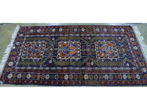 Red and Blue rug