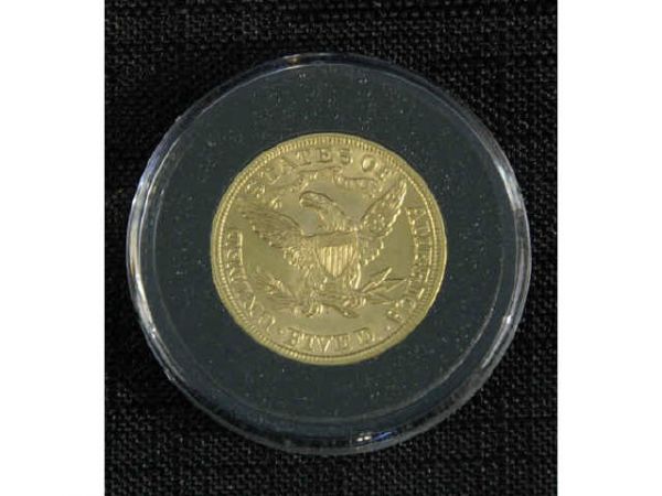 1900 & 1801 $5 Liberty gold coin. - 6