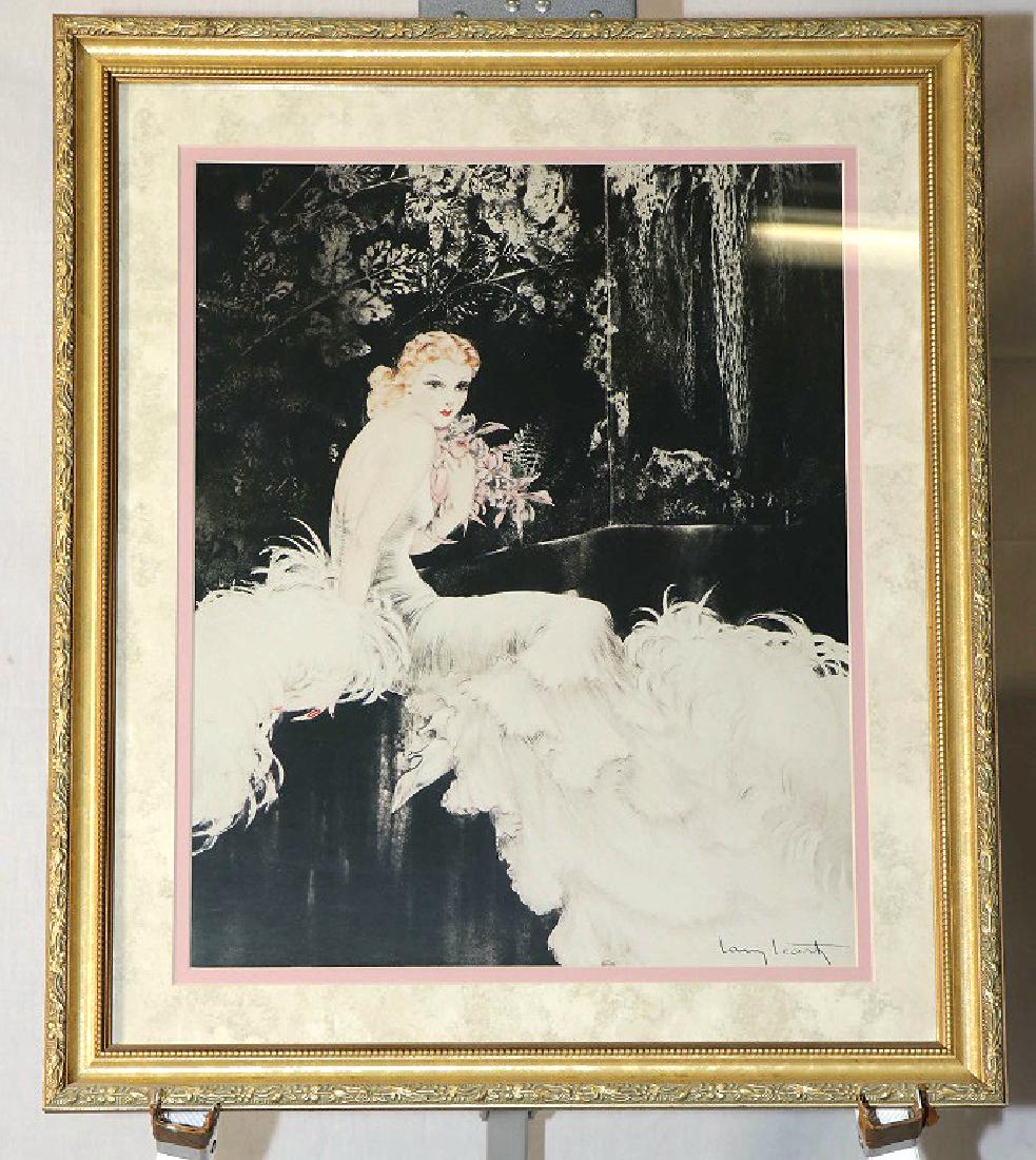LOUIS ICART PRINT: LOUIS ICART PRINT Height: 27 in. by Width: 23
