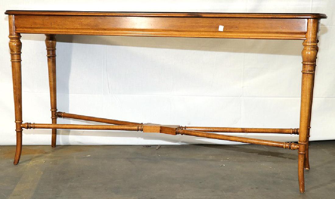 SOFA TABLE: SOFA TABLE Height: 27 in. by Width: `57 in. by Depth: 16