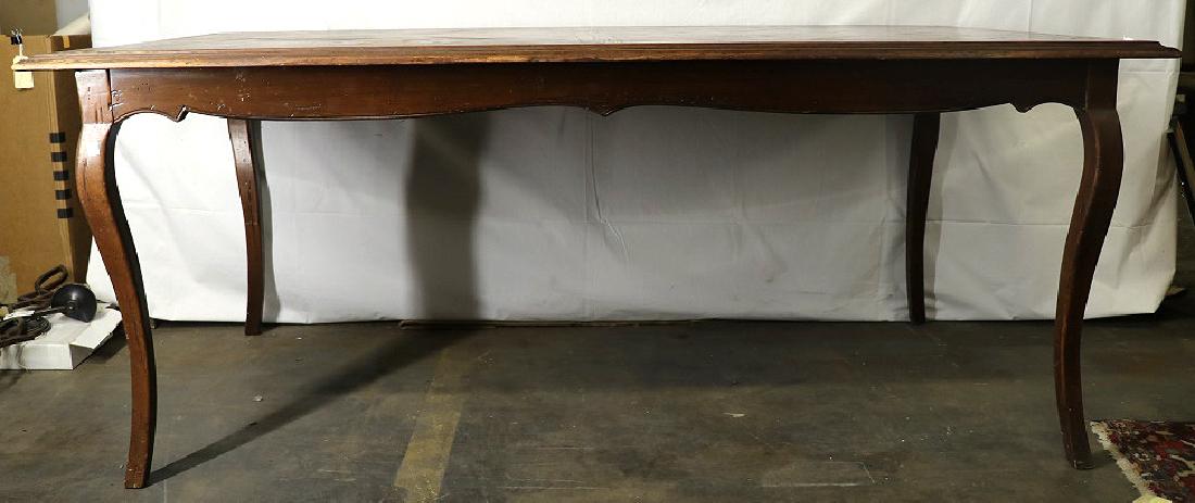 DINING ROOM TABLE: DINING ROOM TABLE Height: 30 in. by Width: 72 in. by Depth: 39