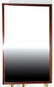 HICKORY CO. MID-CENTURY MODERN BEVELED GLASS MIRRO