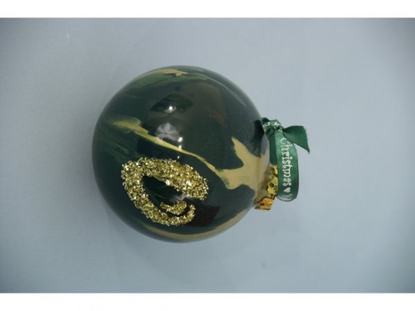 Box of assorted Christmas ornaments. - 3