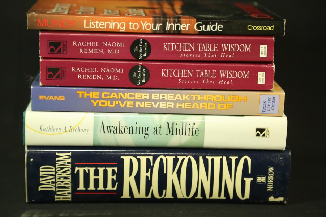 MIXED LOT OF 6 SELF HELP/IMPROVEMENT BOOKS (1 of 1)