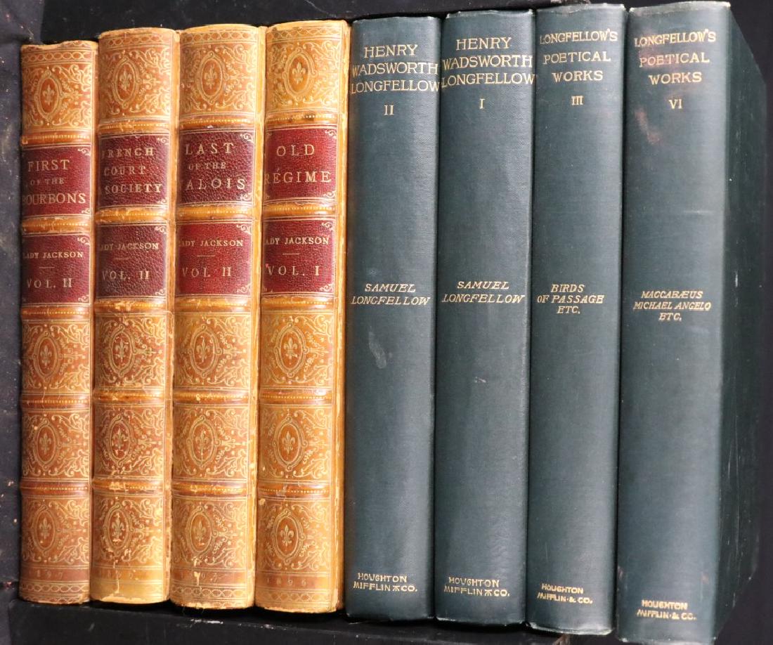 SET OF 8 LEATHERBOUND CLASSICS 1890'S (1 of 3)