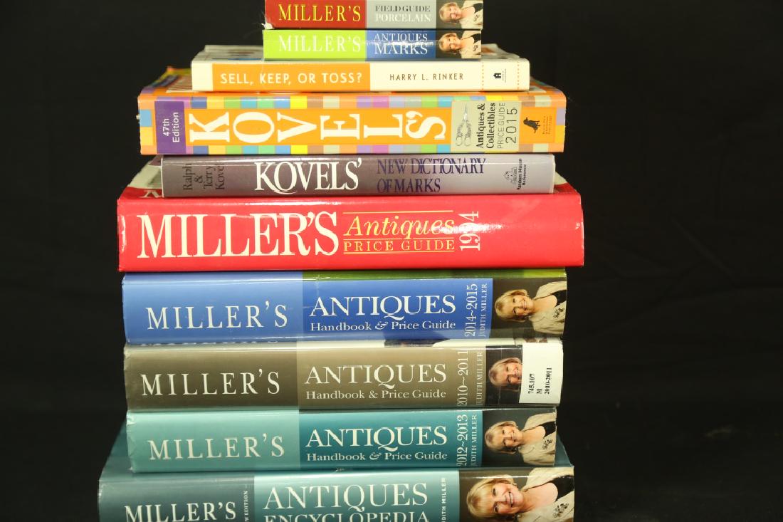 MIXED LOT OF 10 ANTIQUES BOOKS (1 of 1)