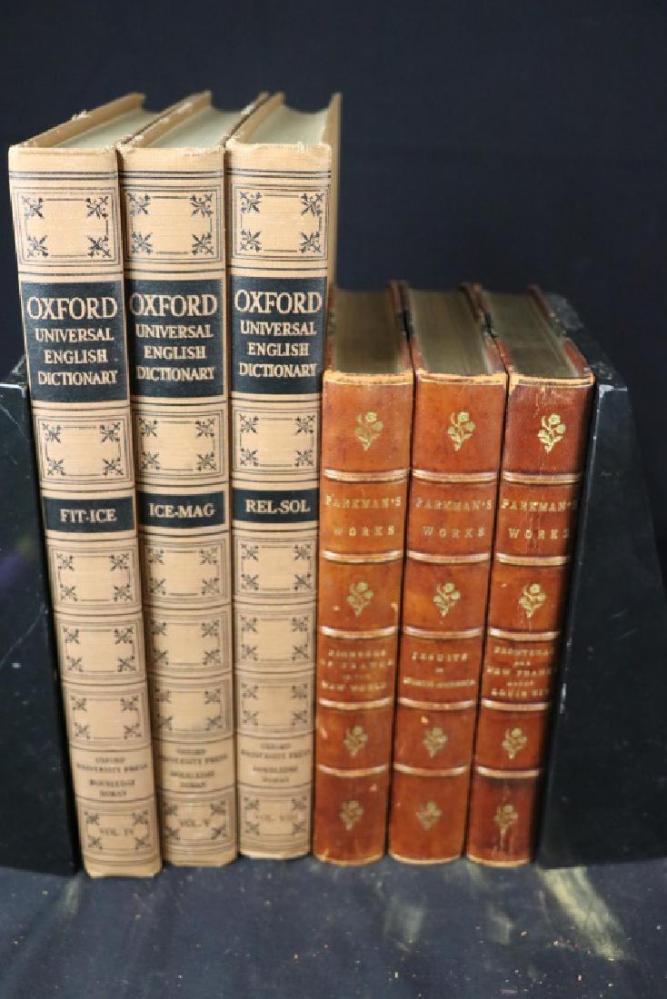 MIXED LOT OF 6 LEATHERBOUND BOOKS (1 of 2)