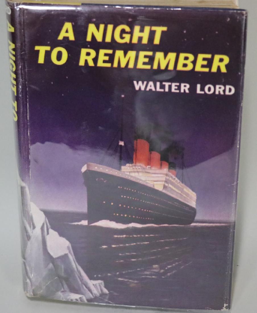 WALTER LORD "A NIGHT TO REMEMBER" -1955 1ST EDITIO (1 of 4)