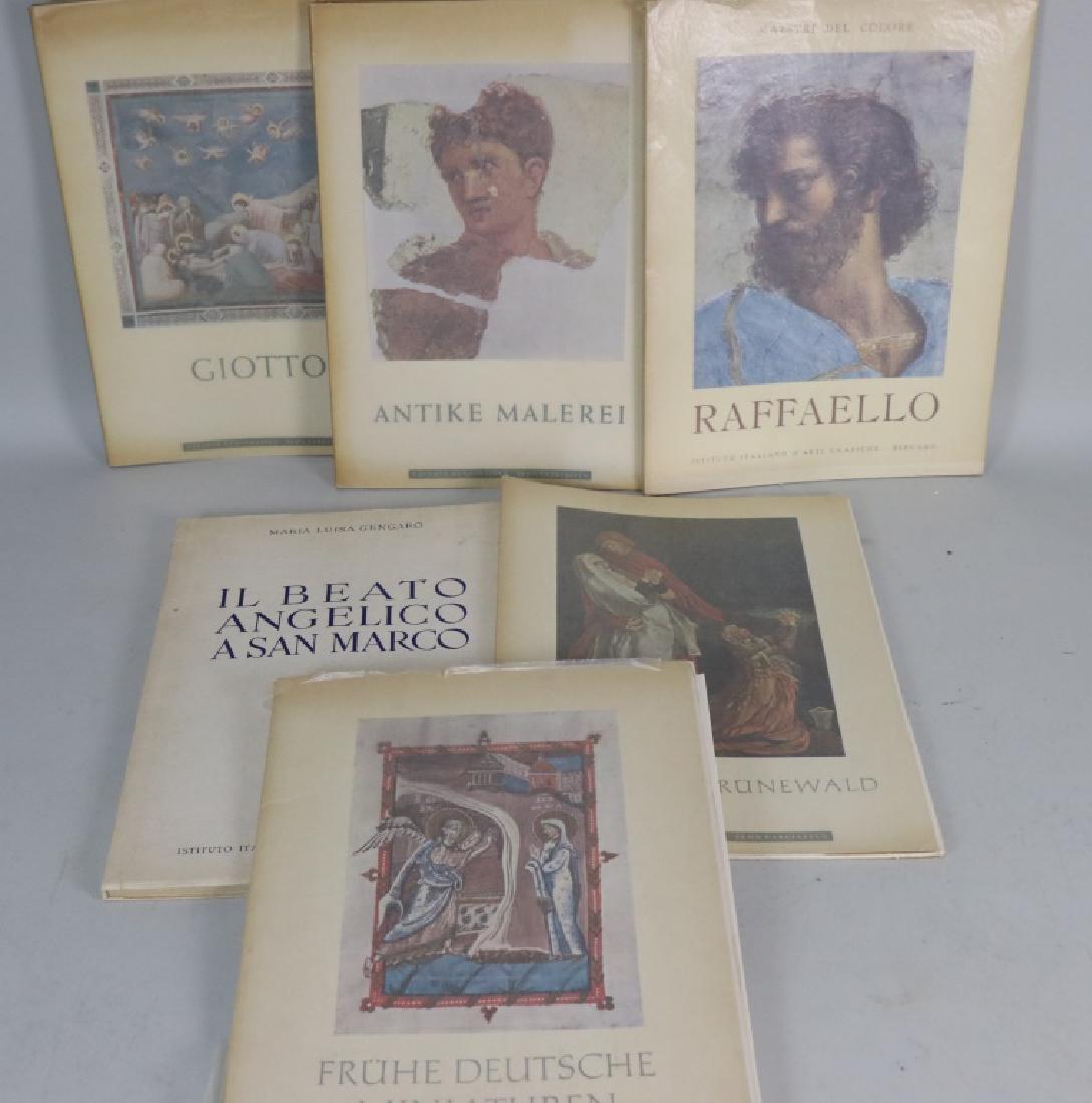 MIXED LOT OF 6 1950'S GERMAN ART BOOKS (1 of 2)
