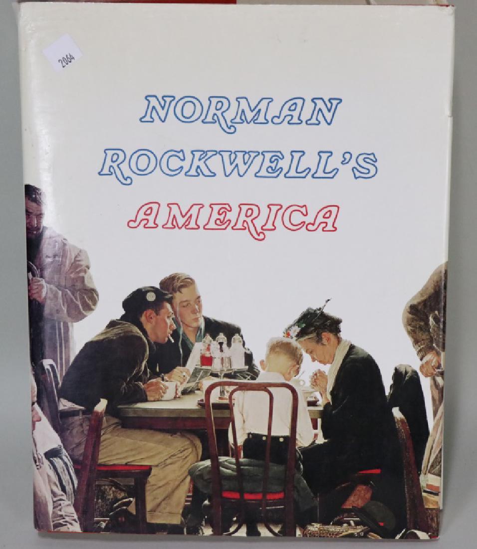 NORMAN ROCKWELL'S AMERICA 1985 TABLE BOOK (1 of 2)