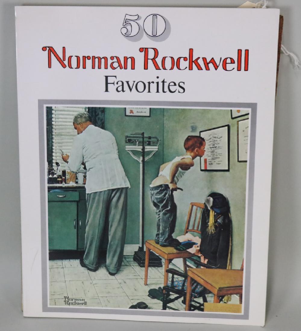 50 NORMAN ROCKWELL FAVORITES: 50 NORMAN ROCKWELL FAVORITES Height: 10 in. by Width: 8 in. by Depth: 1