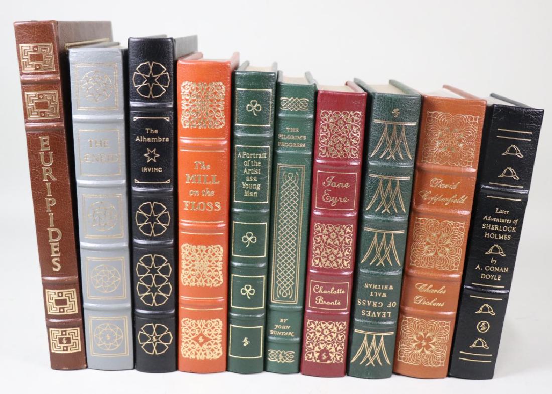 MIXED LOT OF 10 LEATHER BOUND CLASSICS (1 of 2)