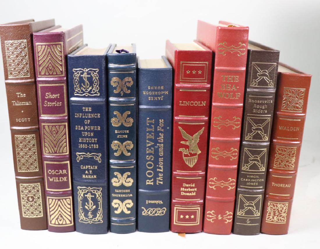 MIXED LOT OF 9 LEATHER BOUND CLASSICS (1 of 4)