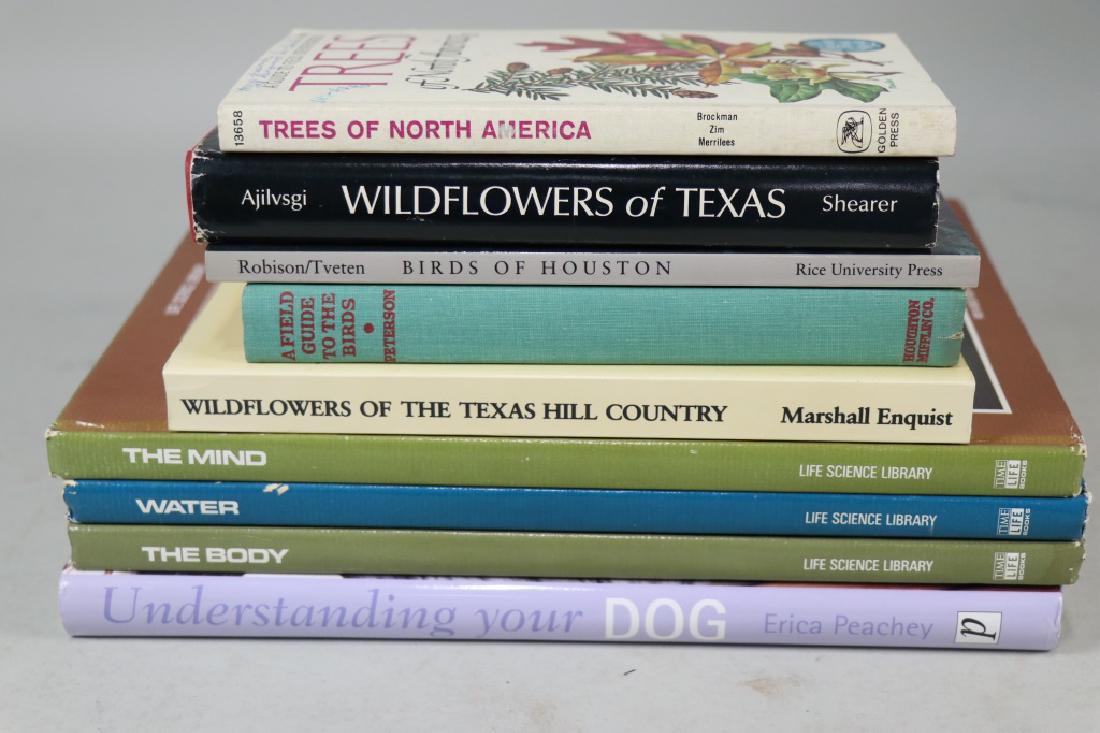 MIXED LOT OF 9 NATURE BOOKS (1 of 2)